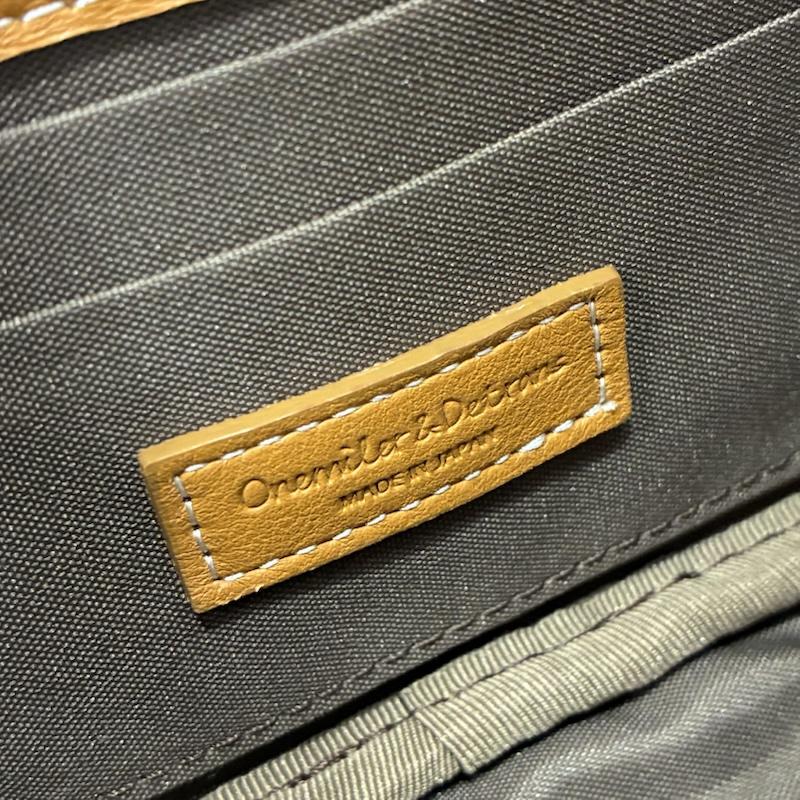 古着 USED ポーチ ポーチ Onemiler & Detrans ワンマイラー&デトランズ ODMOD-021 レザー ウォレット ポーチ 2WAY ショルダー 別売り - ワンポイント キャメル / キャメル / メンズ USED 古着 中古 50136207