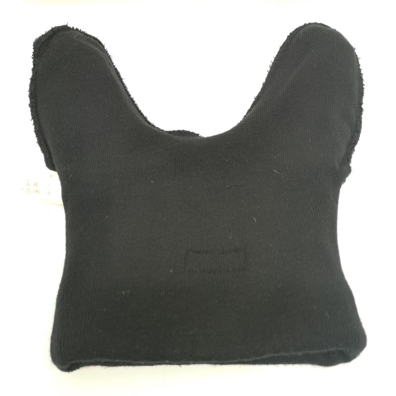 カンゴール KANGOL 帽子 ニット帽 90s RABBIT BEANIE ウサギ 耳 ニット キャップ - 黒 / ブラック / black レディース USED 古着 中古 50136250