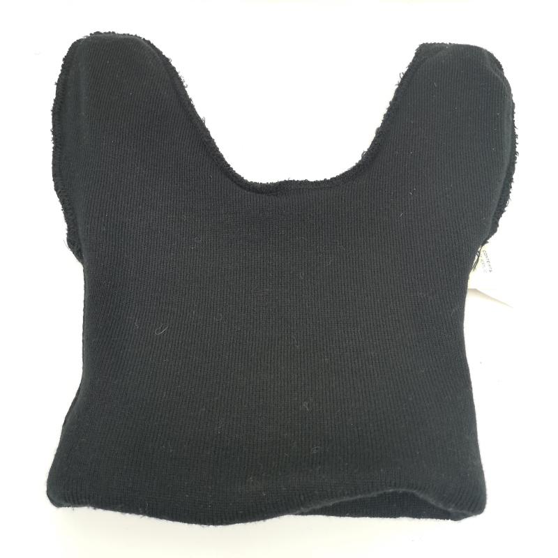 カンゴール KANGOL 帽子 ニット帽 90s RABBIT BEANIE ウサギ 耳 ニット キャップ - 黒 / ブラック / black レディース USED 古着 中古 50136250