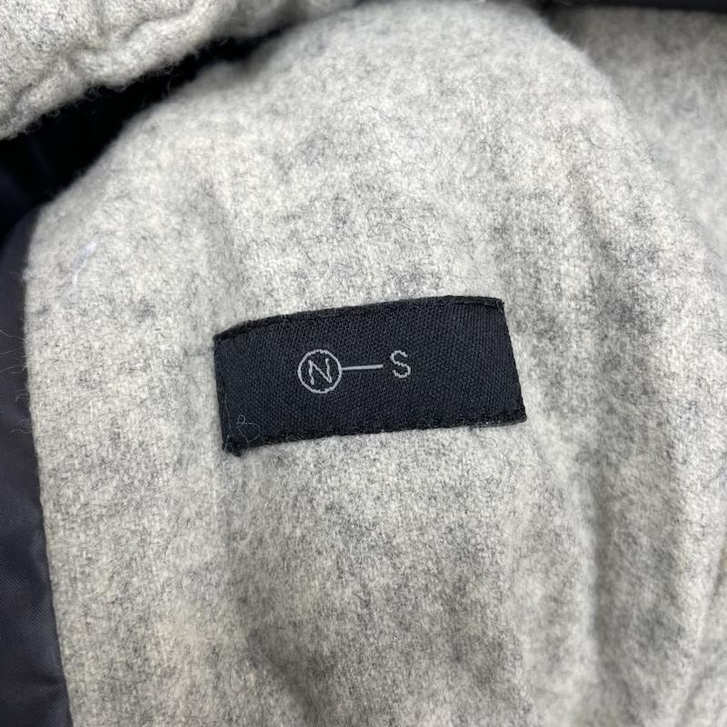 ノース N-S ジャケット、上着 ジャンパー、ブルゾン ウール スタジアム ジャケット WOOL STADIUM JUMPER プリマロフト ジップアップ M 無地 オフホワイト / オフホワイト / レディース USED 古着 中古 50136279