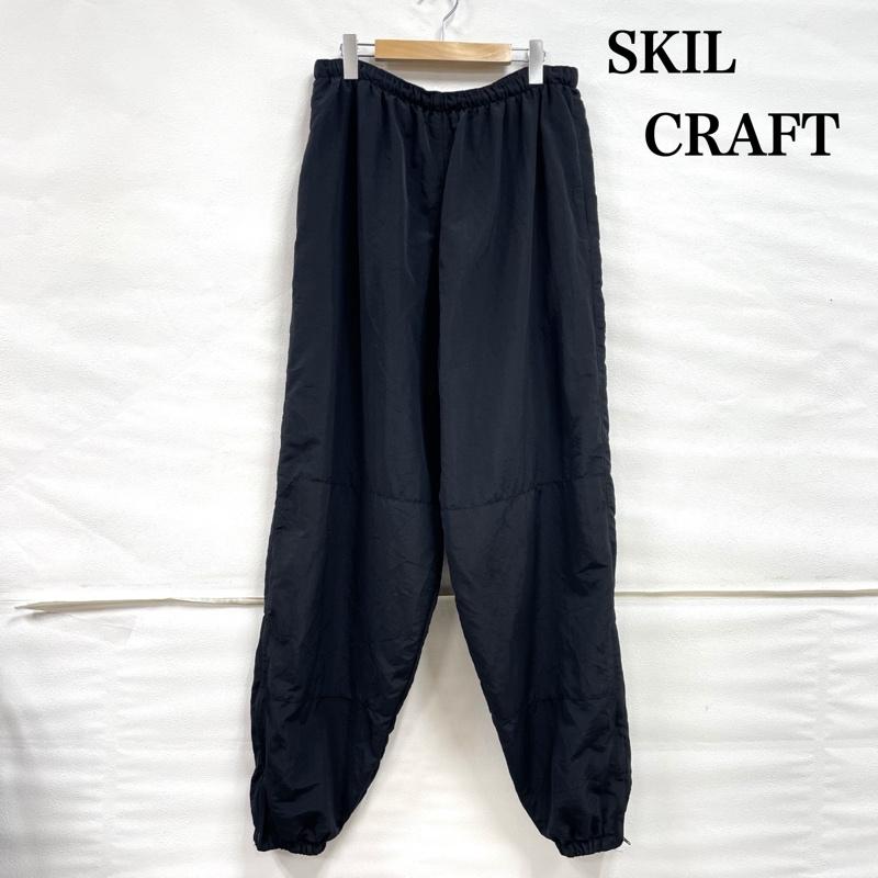 古着 USED パンツ ワークパンツ、ペインターパンツ SKILCRAFT スキルクラフト US ARMY ミリタリー 米軍 トレーニング ナイロン パンツ - 無地 黒 / ブラック / black メンズ USED 古着 中古 50136282