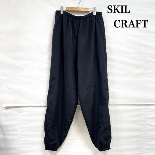 古着 USED パンツ ワークパンツ、ペインターパンツ SKILCRAFT スキルクラフト US ARMY ミリタリー 米軍 トレーニング ナイロン パンツ - 無地 黒 / ブラック / black メンズ USED 古着 中古 50136282