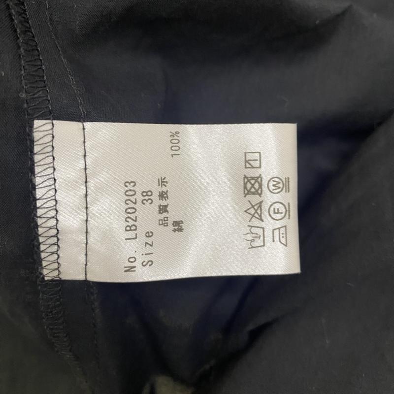 古着 USED カーディガン 半袖 LAITERIE レイトリー 60ローンソフトワッシャー 8分袖ローブ black M 無地 黒 / ブラック / black レディース USED 古着 中古 50136294
