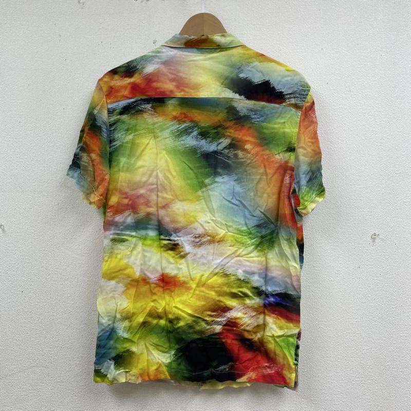デシグアル Desigual シャツ、ブラウス 半袖 半袖 シャツ 開襟 オープンカラー サイケ マルチカラー レーヨン アロハ シャツ S  マルチカラー / マルチカラー / multicolor メンズ USED 古着 中古 50136319