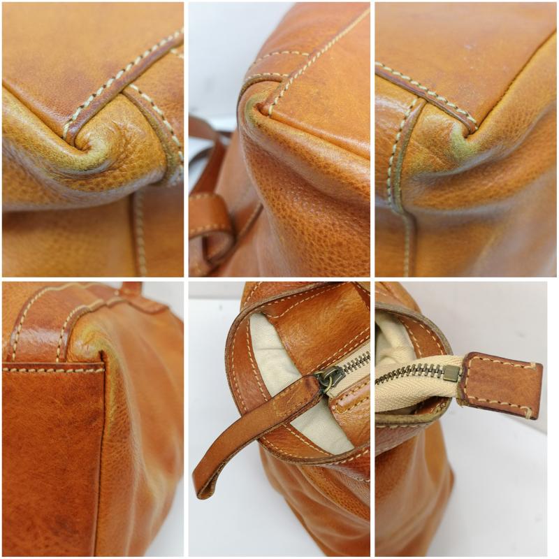 ゲンテン genten トートバッグ トートバッグ 日テレ限定２WAY BAG レザー トート バッグ ショルダー - 茶 / ブラウン / brown レディース USED 古着 中古 50136354