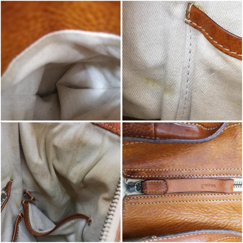 ゲンテン genten トートバッグ トートバッグ 日テレ限定２WAY BAG レザー トート バッグ ショルダー - 茶 / ブラウン / brown レディース USED 古着 中古 50136354