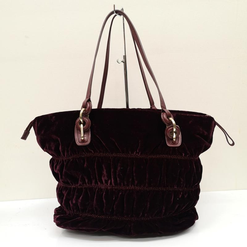 トゥミ TUMI トートバッグ トートバッグ ベロアトート バッグ - ボルドー / ボルドー / レディース USED 古着 中古 50136355