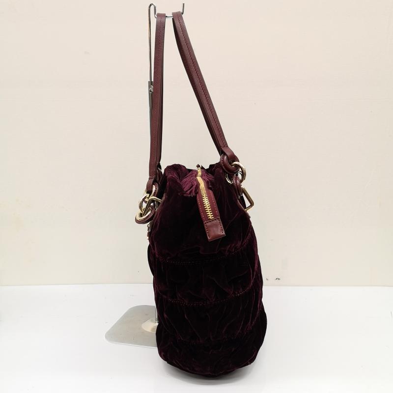 トゥミ TUMI トートバッグ トートバッグ ベロアトート バッグ - ボルドー / ボルドー / レディース USED 古着 中古 50136355