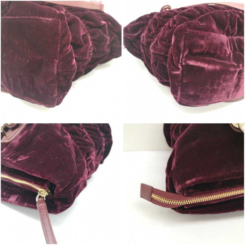 トゥミ TUMI トートバッグ トートバッグ ベロアトート バッグ - ボルドー / ボルドー / レディース USED 古着 中古 50136355