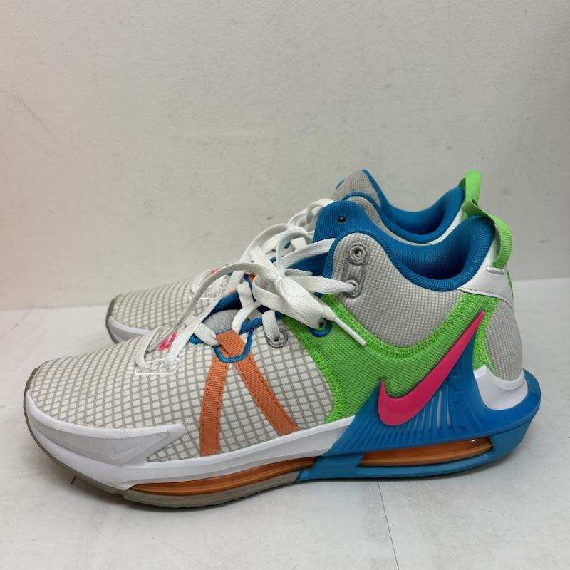 ナイキ NIKE スニーカー スニーカー NIKE ナイキ スニーカー DM1123-003 LEBRON WITNES 7 レブロン ウィットネス 7 28.5cm 白 / ホワイト / white メンズ USED 古着 中古 50136398