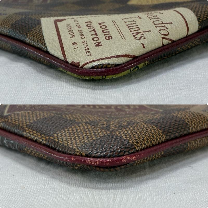 ルイヴィトン LOUIS VUITTON ポシェット ポシェット LOUIS VUITTON ルイヴィトン ダミエポシェット・ミラMM N63080 ポシェット ブラウン 廃盤 総柄 茶 / ブラウン / brown レディース USED 古着 中古 50136409