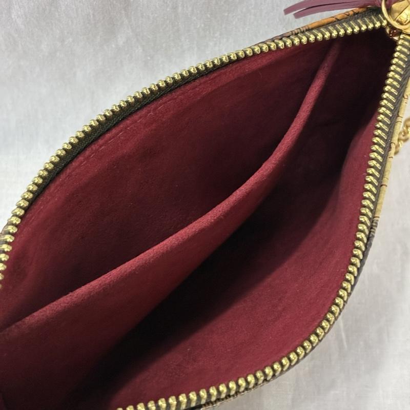 ルイヴィトン LOUIS VUITTON ポシェット ポシェット LOUIS VUITTON ルイヴィトン ダミエポシェット・ミラMM N63080 ポシェット ブラウン 廃盤 総柄 茶 / ブラウン / brown レディース USED 古着 中古 50136409