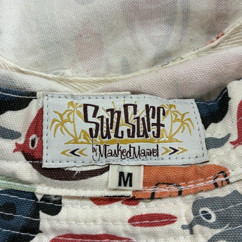 サンサーフ SUN SURF 帽子 ハット UNDER THE SEA コットン 総柄 バケットハット SS02354 東洋エンタープライズ - 総柄 マルチカラー / マルチカラー / multicolor メンズ USED 古着 中古 50136432