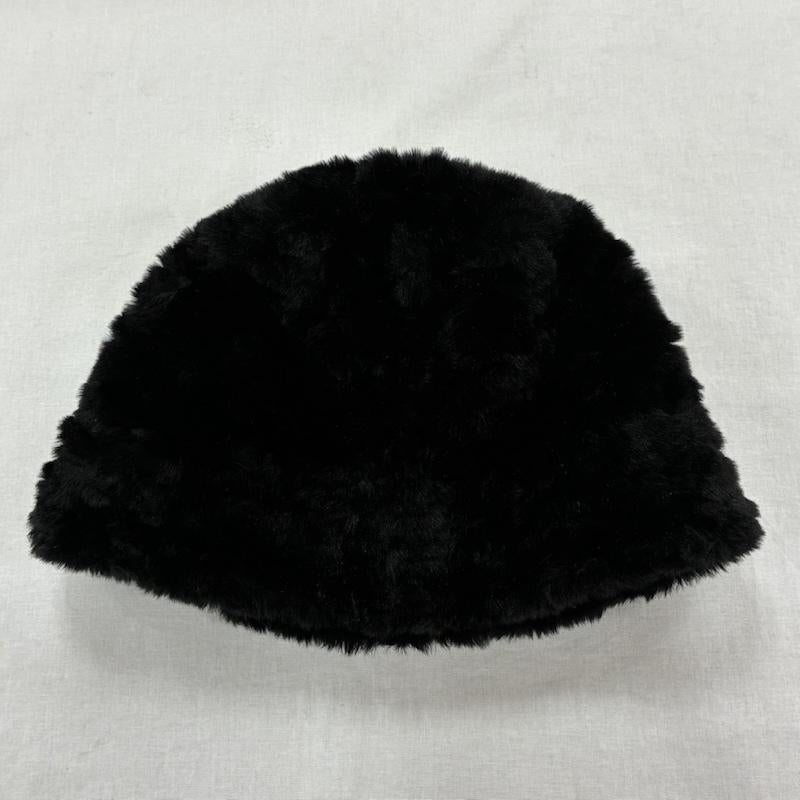 古着 USED 帽子 ハット Fred Bare Headwear イングランド製 クロッシェハット ファー モコモコ ビジュー - 黒 / ブラック / black レディース USED 古着 中古 50136434