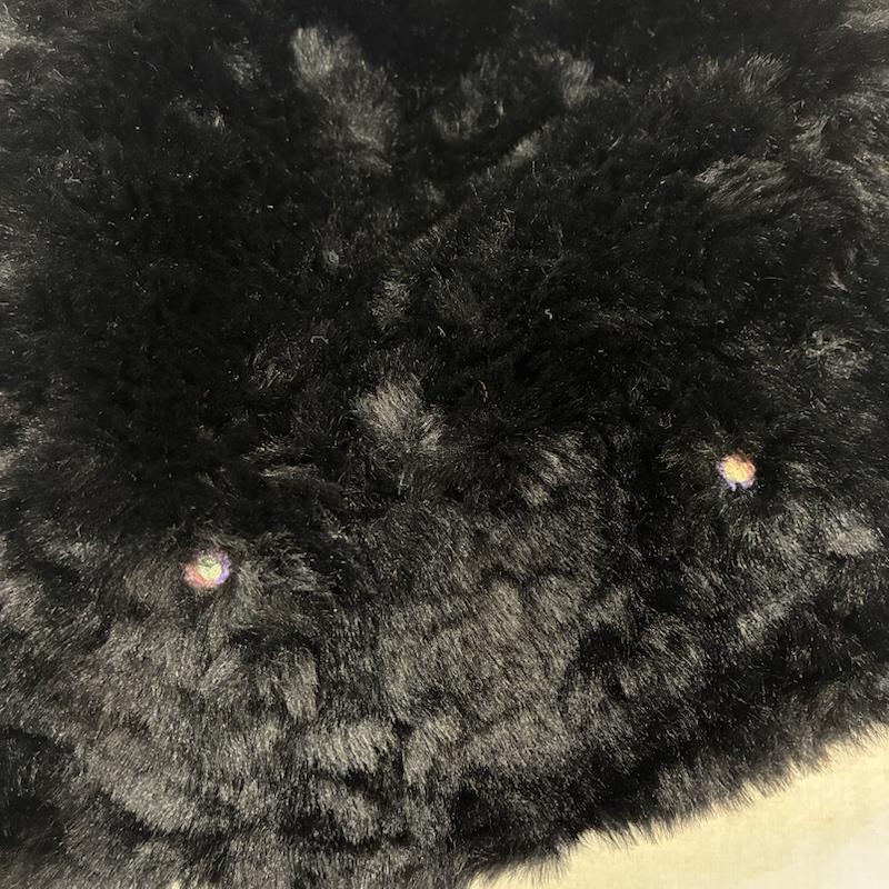 古着 USED 帽子 ハット Fred Bare Headwear イングランド製 クロッシェハット ファー モコモコ ビジュー - 黒 / ブラック / black レディース USED 古着 中古 50136434