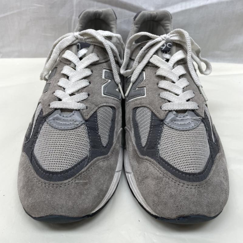 EU US ニューバランス EU,US NEW BALANCE スニーカー スニーカー M990GR2 990V2 MADE IN USA Gray USA製 グレー スウェード メッシュ 28.5cm 灰 / グレー / gray メンズ USED 古着 中古 50136462