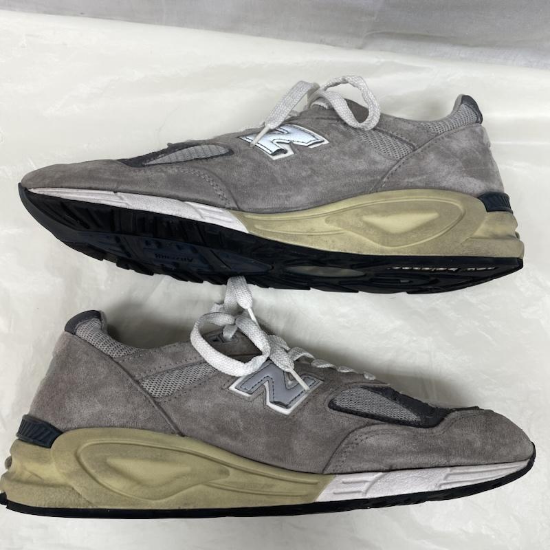 EU US ニューバランス EU,US NEW BALANCE スニーカー スニーカー M990GR2 990V2 MADE IN USA Gray USA製 グレー スウェード メッシュ 28.5cm 灰 / グレー / gray メンズ USED 古着 中古 50136462