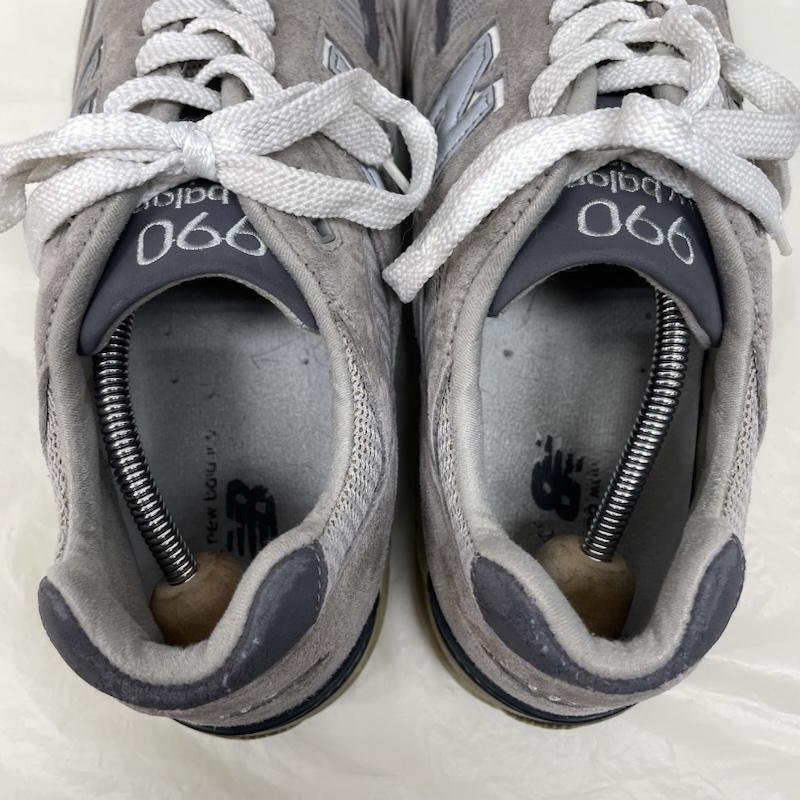 EU US ニューバランス EU,US NEW BALANCE スニーカー スニーカー M990GR2 990V2 MADE IN USA Gray USA製 グレー スウェード メッシュ 28.5cm 灰 / グレー / gray メンズ USED 古着 中古 50136462