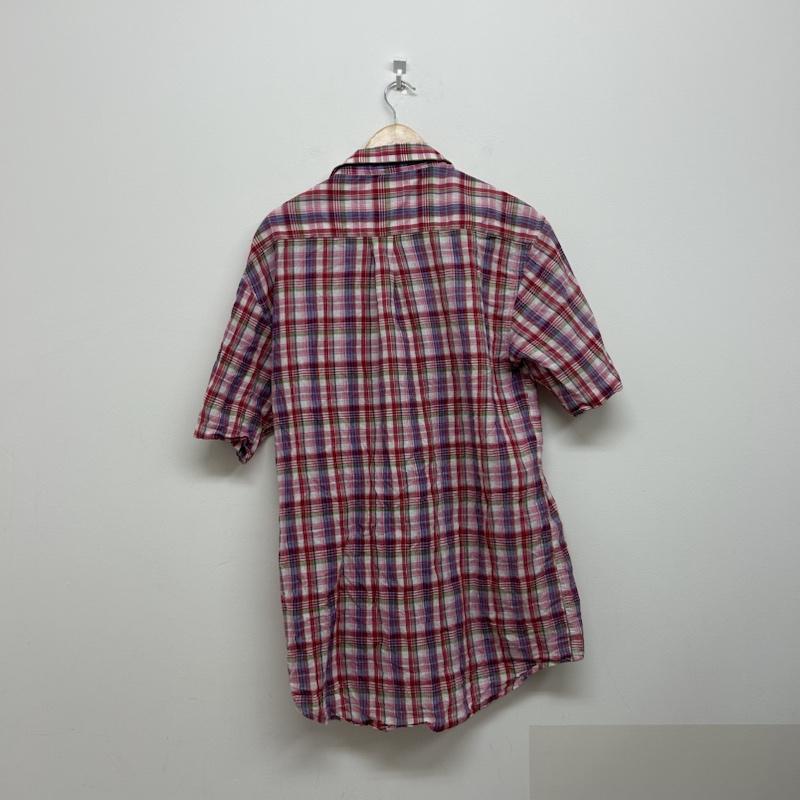 ステューシー STUSSY シャツ、ブラウス 半袖 stussy チェック RN94974 CA 28629 XL チェック 赤 / レッド / red X 白 / ホワイト / white X 緑 / グリーン / green メンズ USED 古着 中古 50136470