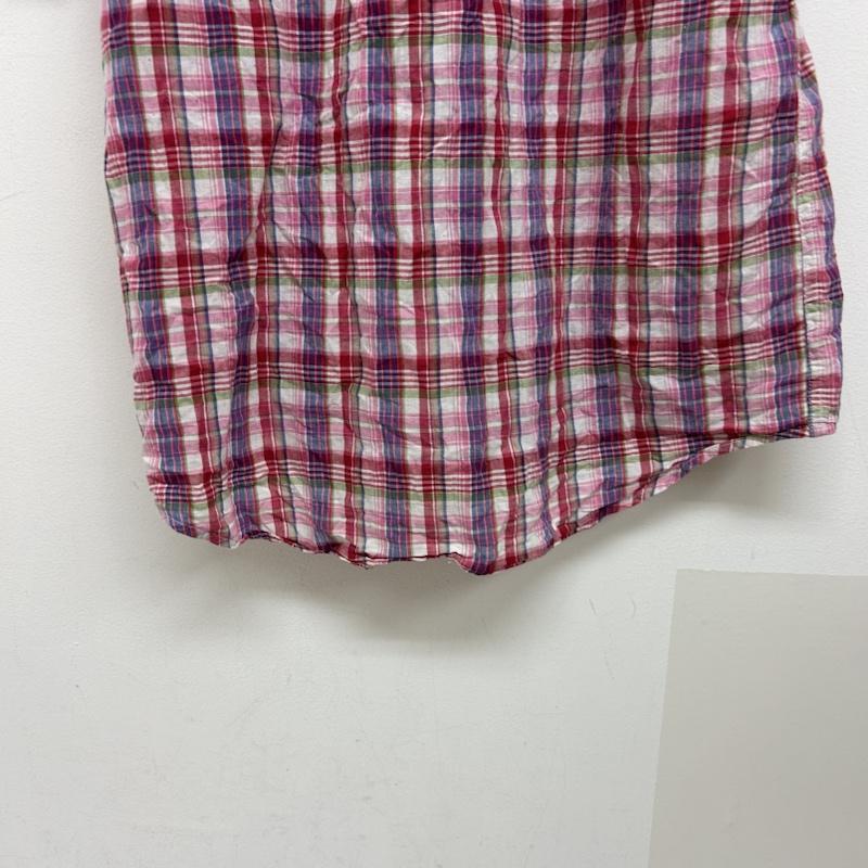 ステューシー STUSSY シャツ、ブラウス 半袖 stussy チェック RN94974 CA 28629 XL チェック 赤 / レッド / red X 白 / ホワイト / white X 緑 / グリーン / green メンズ USED 古着 中古 50136470