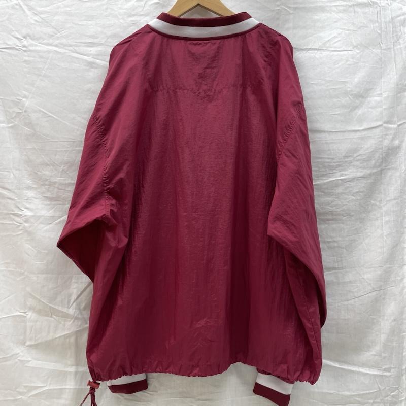 チャンピオン Champion トレーナー 長袖 チャンピオン ナイロン プルオーバー ピステ ロゴ 刺繍 ジャージ RED 赤 裾ドローコード XL 赤 / レッド / red メンズ USED 古着 中古 50136488