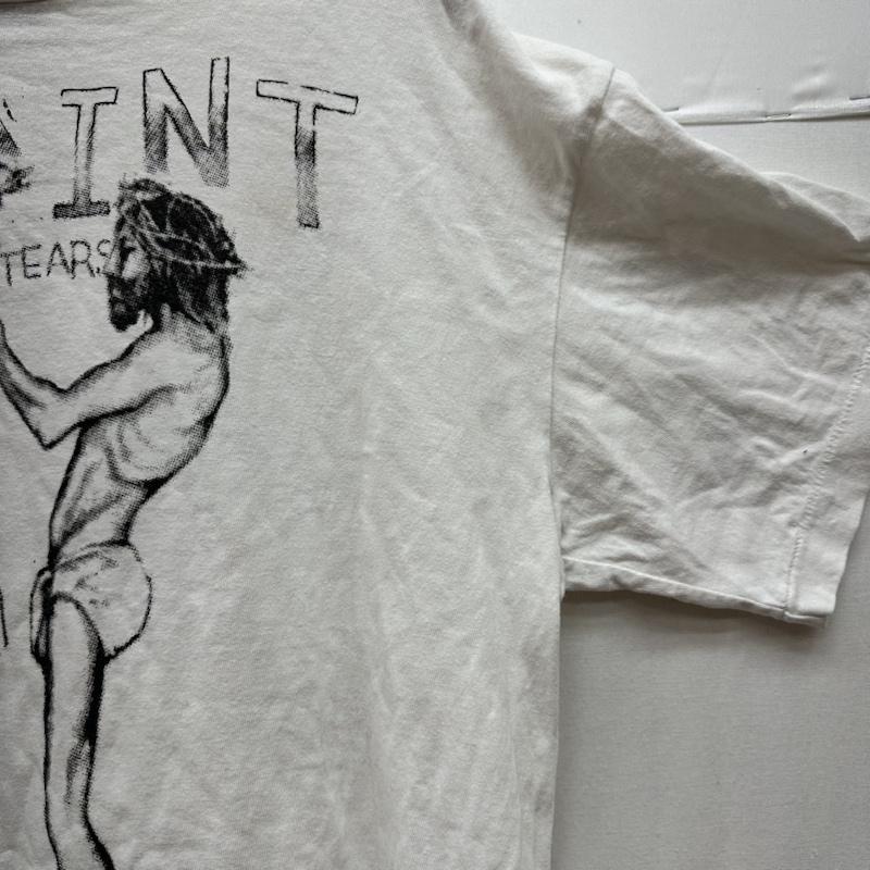 セントマイケル SAINT MICHAEL Tシャツ 半袖 21SS DENIM TEARS Print プリント Tシャツ SM-S21-0000-045 M 白 / ホワイト / white メンズ USED 古着 中古 50136612