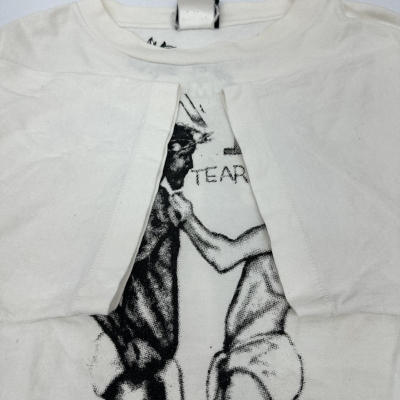 セントマイケル SAINT MICHAEL Tシャツ 半袖 21SS DENIM TEARS Print プリント Tシャツ SM-S21-0000-045 M 白 / ホワイト / white メンズ USED 古着 中古 50136612