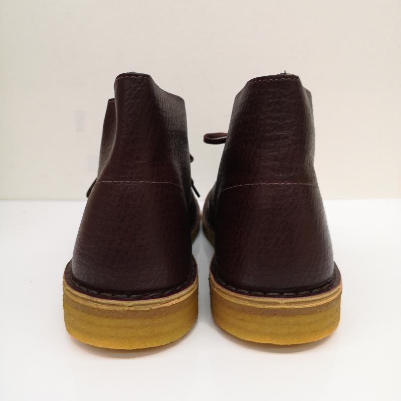 クラークス Clarks ブーツ 一般 デザート ブーツ DESERT BOOT BURGUNDY TUMBLED US：8 ボルドー / ボルドー / メンズ USED 古着 中古 50136669