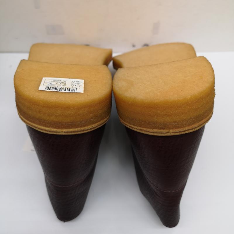クラークス Clarks ブーツ 一般 デザート ブーツ DESERT BOOT BURGUNDY TUMBLED US：8 ボルドー / ボルドー / メンズ USED 古着 中古 50136669