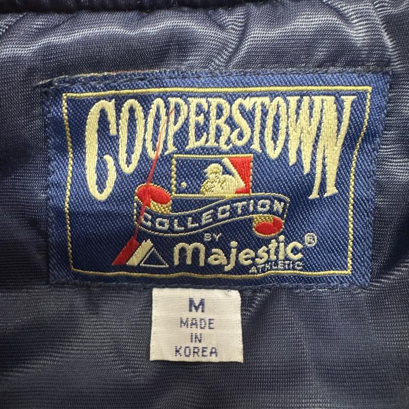 マジェスティック MAJESTIC ジャケット、上着 ジャンパー、ブルゾン COOPERSTOWN クーパーズタウン Los Angeles Angels ロサンゼルス エンジェルス スタジアム ジャケット MLB M 紺 / ネイビー / navy メンズ USED 古着 中古 50136671