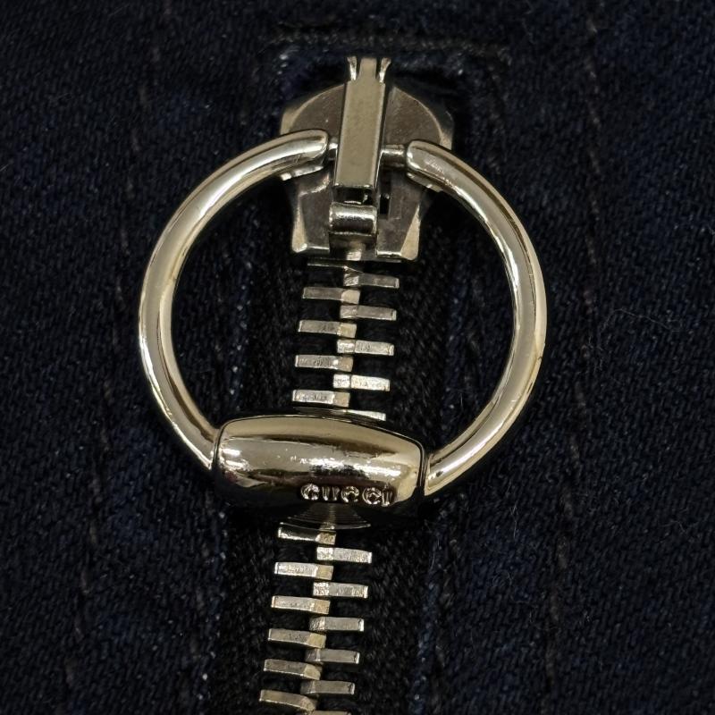 グッチ GUCCI スカート ミニスカート 235973 XZ355 イタリア製 ストレッチ デニム ミニ スカート インディゴ 42 インディゴ / インディゴ / Indigo レディース USED 古着 中古 50136756