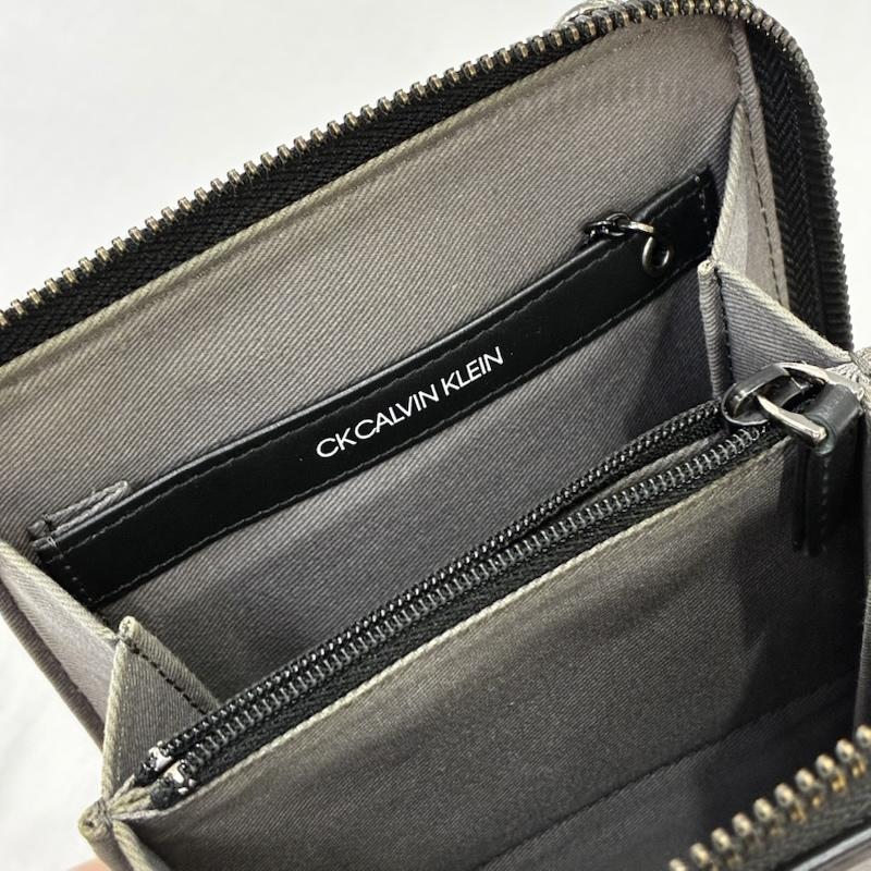 シーケーカルバンクライン CK CalvinKlein ショルダーバッグ ショルダーバッグ CK CALVIN KLEIN カルバンクライン ロゴ ショルダーバッグ スマホショルダー ユニセックス ブラック ミニバッグ 無地 X ロゴ、文字 黒 / ブラック / black メンズ USED 古着 中古 50136787