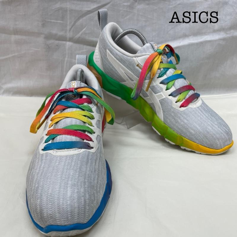 アシックス ASICS スニーカー スニーカー 1023A064 GEL-QUANTUM 90 2 マルチカラー スウェード ローカット ホワイト 25.0cm マルチカラー / マルチカラー / multicolor メンズ USED 古着 中古 50136842