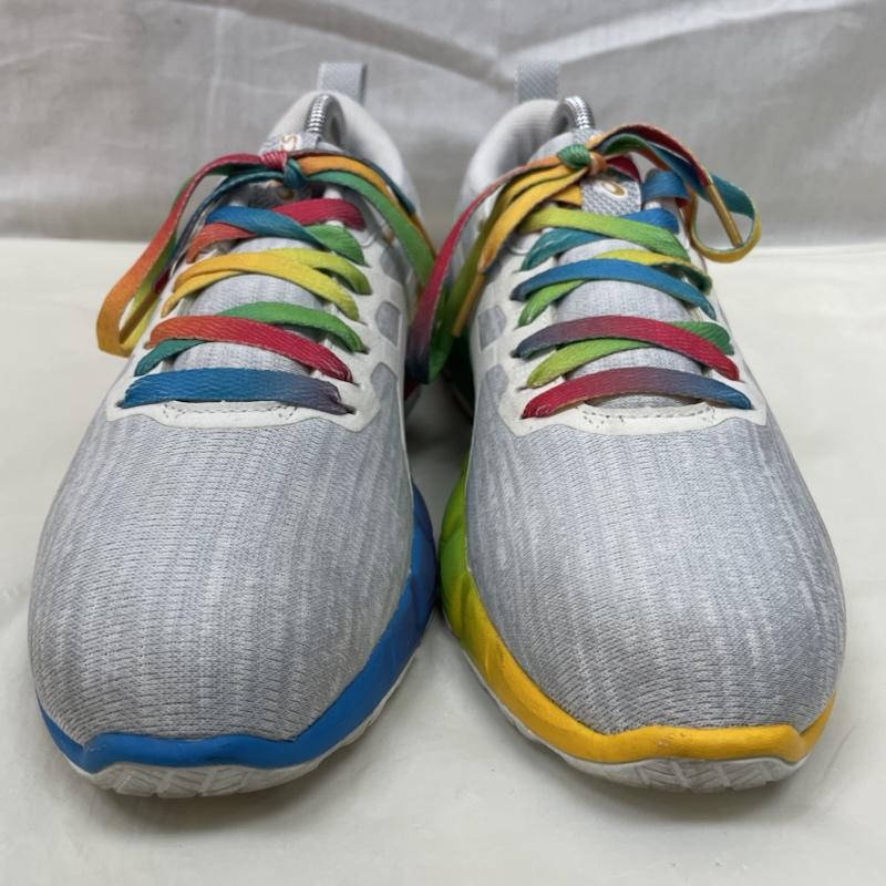 アシックス ASICS スニーカー スニーカー 1023A064 GEL-QUANTUM 90 2 マルチカラー スウェード ローカット ホワイト 25.0cm マルチカラー / マルチカラー / multicolor メンズ USED 古着 中古 50136842