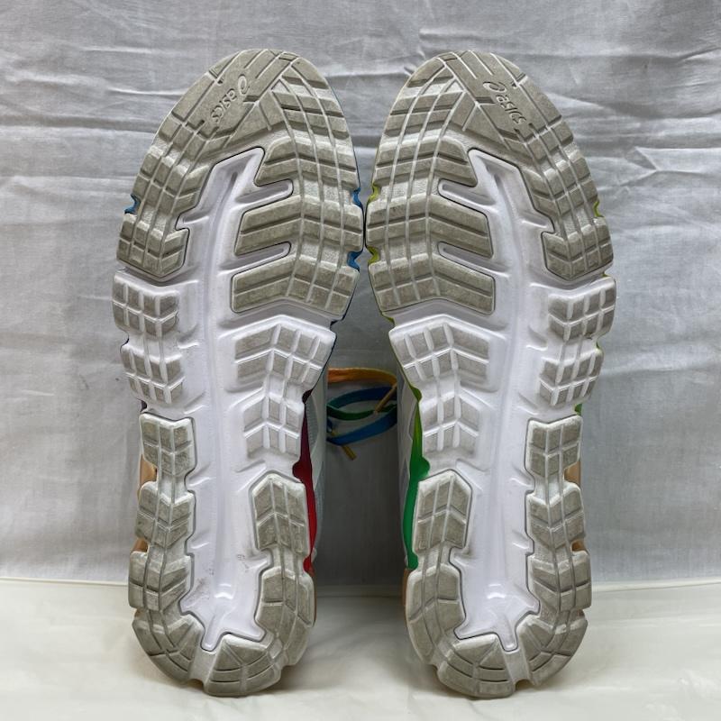 アシックス ASICS スニーカー スニーカー 1023A064 GEL-QUANTUM 90 2 マルチカラー スウェード ローカット ホワイト 25.0cm マルチカラー / マルチカラー / multicolor メンズ USED 古着 中古 50136842