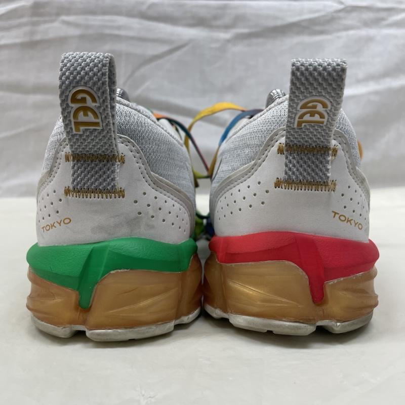 アシックス ASICS スニーカー スニーカー 1023A064 GEL-QUANTUM 90 2 マルチカラー スウェード ローカット ホワイト 25.0cm マルチカラー / マルチカラー / multicolor メンズ USED 古着 中古 50136842