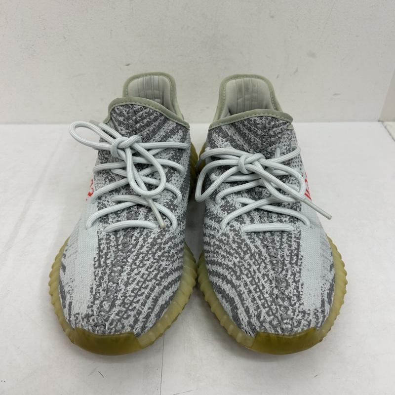 アディダス adidas スニーカー スニーカー YEEZY BOOST 350V2 B37571 ローカット 26.0cm ロゴ、文字 灰 / グレー / gray メンズ USED 古着 中古 50136849
