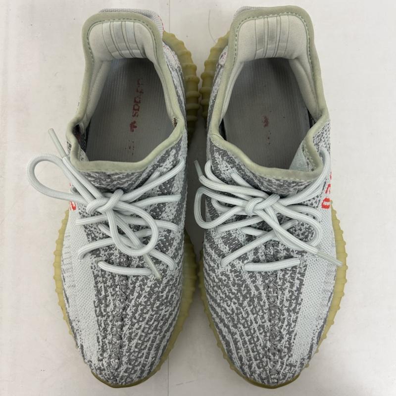 アディダス adidas スニーカー スニーカー YEEZY BOOST 350V2 B37571 ローカット 26.0cm ロゴ、文字 灰 / グレー / gray メンズ USED 古着 中古 50136849