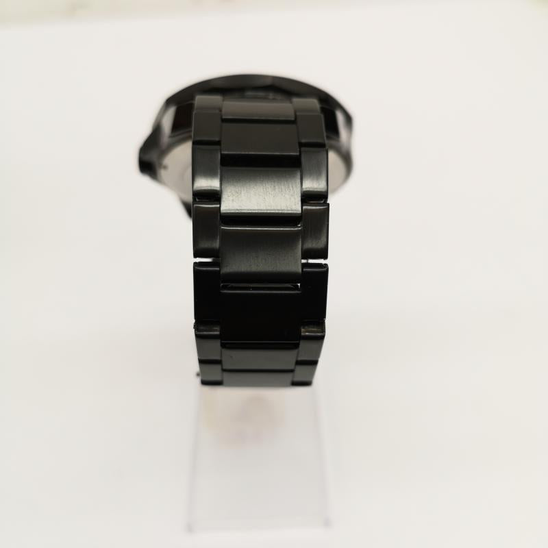 アルマーニエクスチェンジ A/X ARMANIEXCHANGE 腕時計 アナログ（クォーツ式） ステンレス スチール ベルト ウォッチ SPENCER AX1952 腕時計 黒 / ブラック / black メンズ USED 古着 中古 50136856