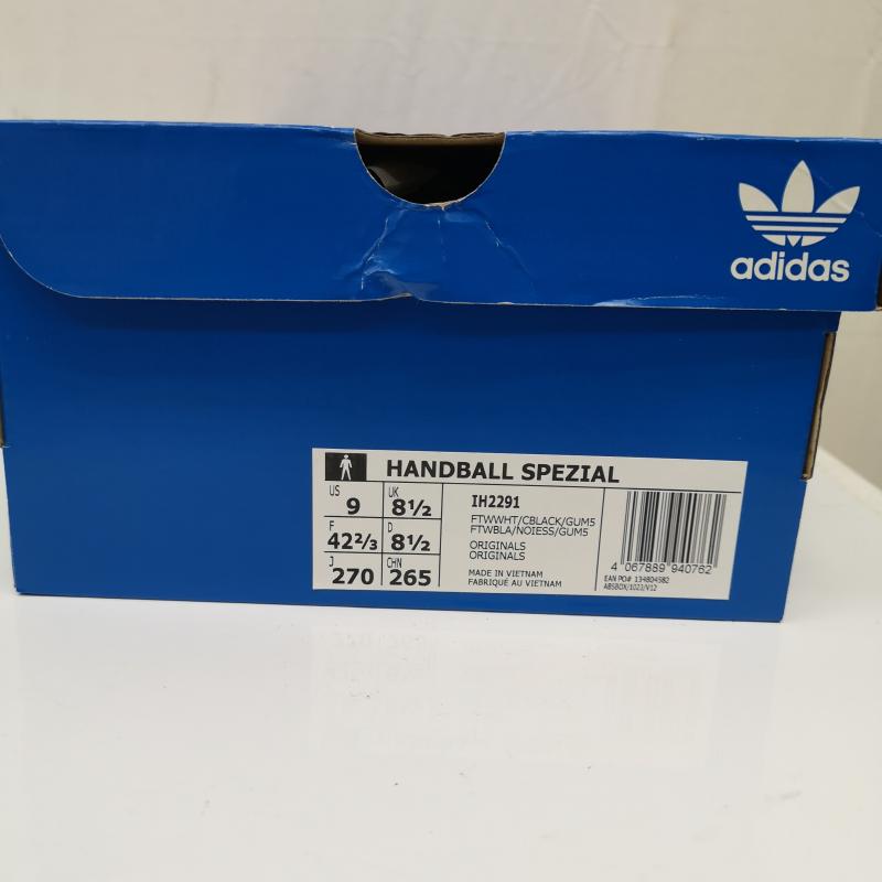 アディダス adidas スニーカー スニーカー 27cm HANDBALL SPEZIAL スニーカー IH2291 27.0cm 白 / ホワイト / white X 黒 / ブラック / black メンズ USED 古着 中古 50136881