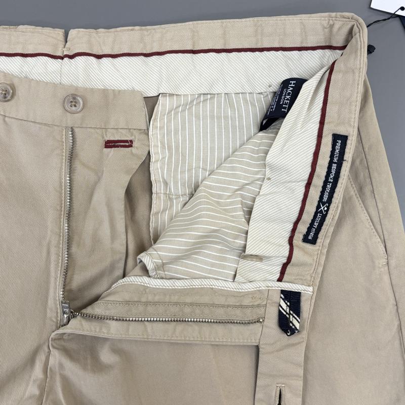 古着 USED パンツ チノパン HACKETT LONDON ハケット ロンドン SANDERSON TAILORED チノ トラウザーズ パンツ ベージュ 38 ベージュ / ベージュ / beige メンズ USED 古着 中古 50136904