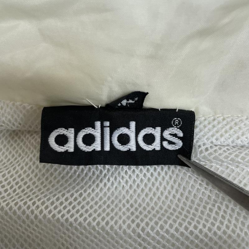 アディダス adidas ジャケット、上着 ジャンパー、ブルゾン 90s ナイロン ジャケット ウインドブレーカー フルジップアップ ロゴ 刺繍 ドイツ代表 XL ロゴ、文字 X 刺繍 白 / ホワイト / white X 黒 / ブラック / black X 赤 / レッド / red X 黄 / イエロー / yellow メンズ USED 古着 中古 50136913
