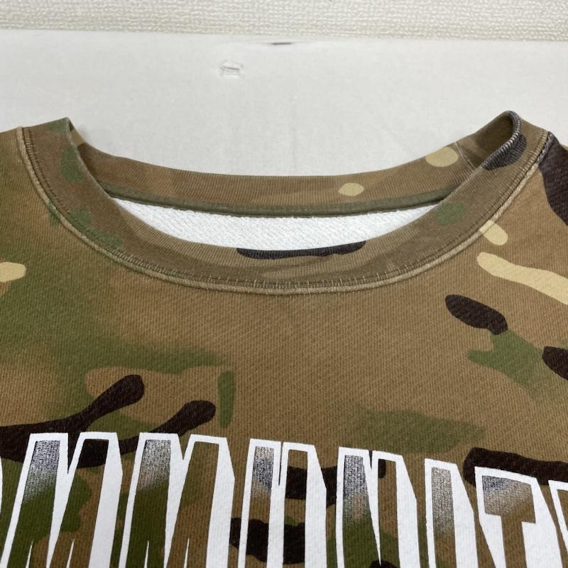 ヘロンプレストン HERON PRESTON トレーナー 長袖 長袖 スウェット クルーネック トレーナー ロゴ プリント 刺繍 カモフラ 迷彩 プルオーバー XL ロゴ、文字 X プリント X 刺繍 X カモフラージュ柄・迷彩 カーキ / カーキ / khaki メンズ USED 古着 中古 50136916