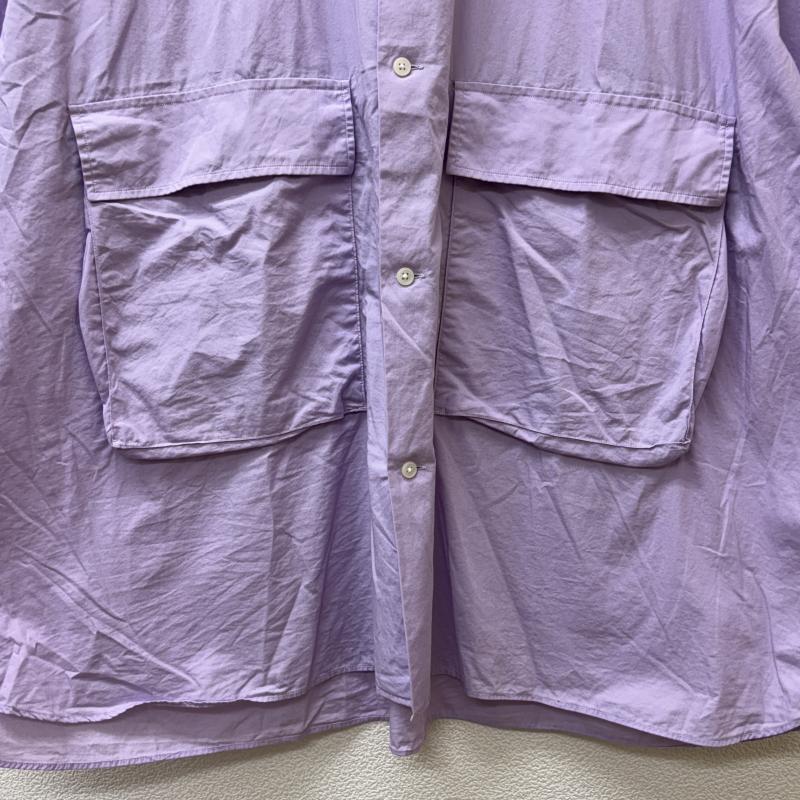 ハレ HARE シャツ、ブラウス 半袖 HA020098TR オーバー サイズ シルエット モンスター ビッグ 半袖 シャツ 紫 パープル FREE 紫 / パープル / purple メンズ USED 古着 中古 50136966