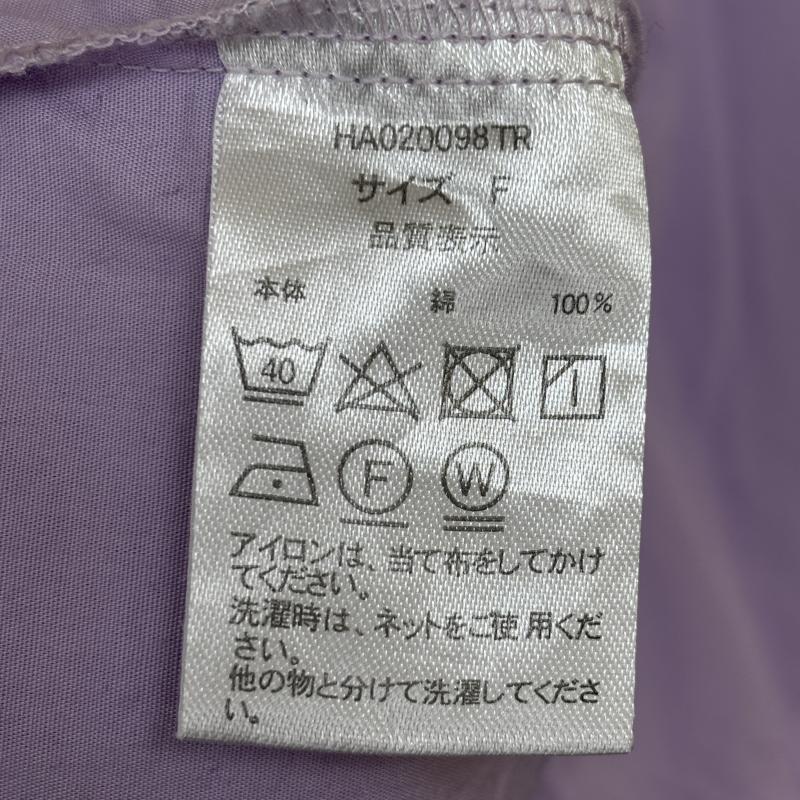 ハレ HARE シャツ、ブラウス 半袖 HA020098TR オーバー サイズ シルエット モンスター ビッグ 半袖 シャツ 紫 パープル FREE 紫 / パープル / purple メンズ USED 古着 中古 50136966