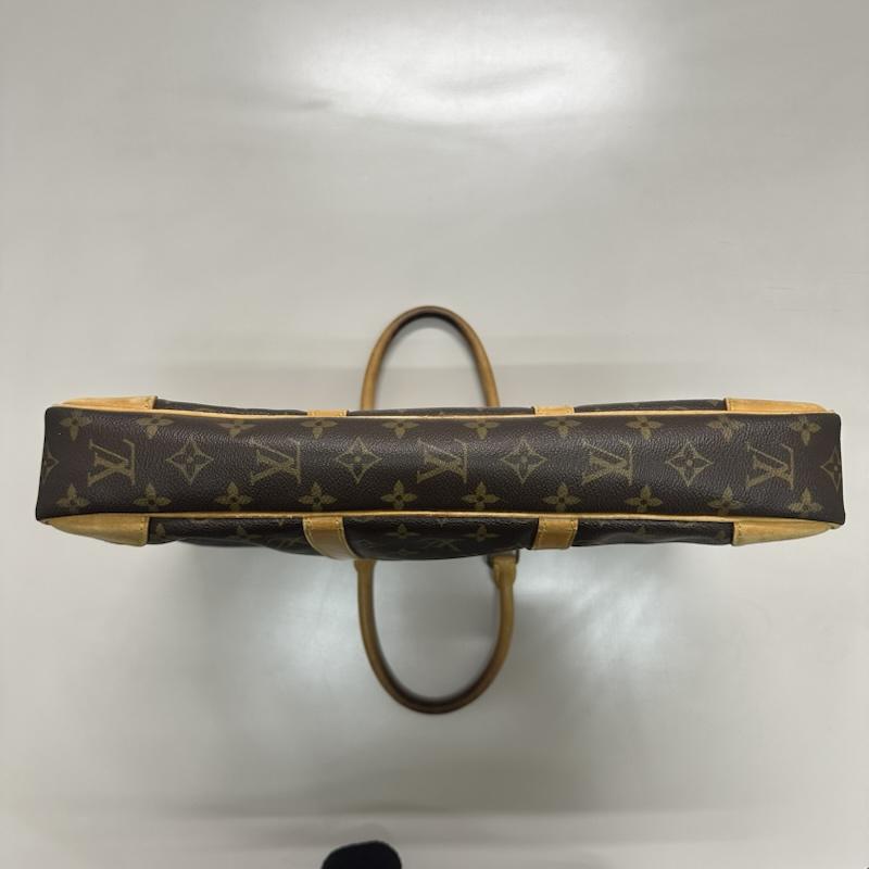 ルイヴィトン LOUIS VUITTON ブリーフケース、書類かばん ブリーフケース、書類かばん M53361 モノグラム ポルトドキュマン ヴォワヤージュ ブリーフ ケース - 茶 / ブラウン / brown メンズ USED 古着 中古 50137004