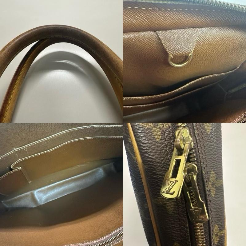 ルイヴィトン LOUIS VUITTON ブリーフケース、書類かばん ブリーフケース、書類かばん M53361 モノグラム ポルトドキュマン ヴォワヤージュ ブリーフ ケース - 茶 / ブラウン / brown メンズ USED 古着 中古 50137004