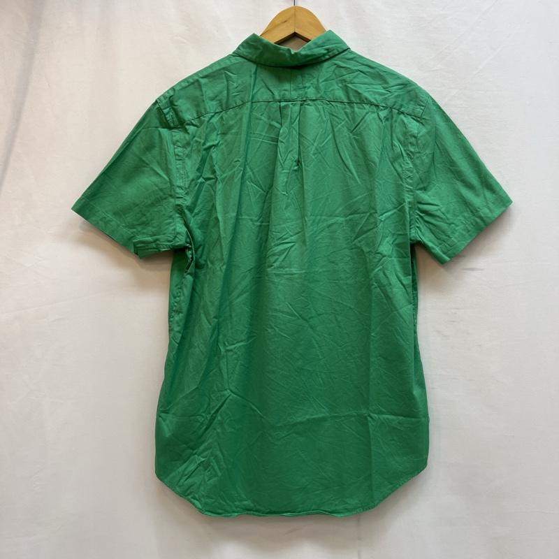 ポロラルフローレン POLO RALPH LAUREN シャツ、ブラウス 半袖 ワンポイント刺繍 ボタンダウンシャツ M 緑 / グリーン / green メンズ USED 古着 中古 50137054