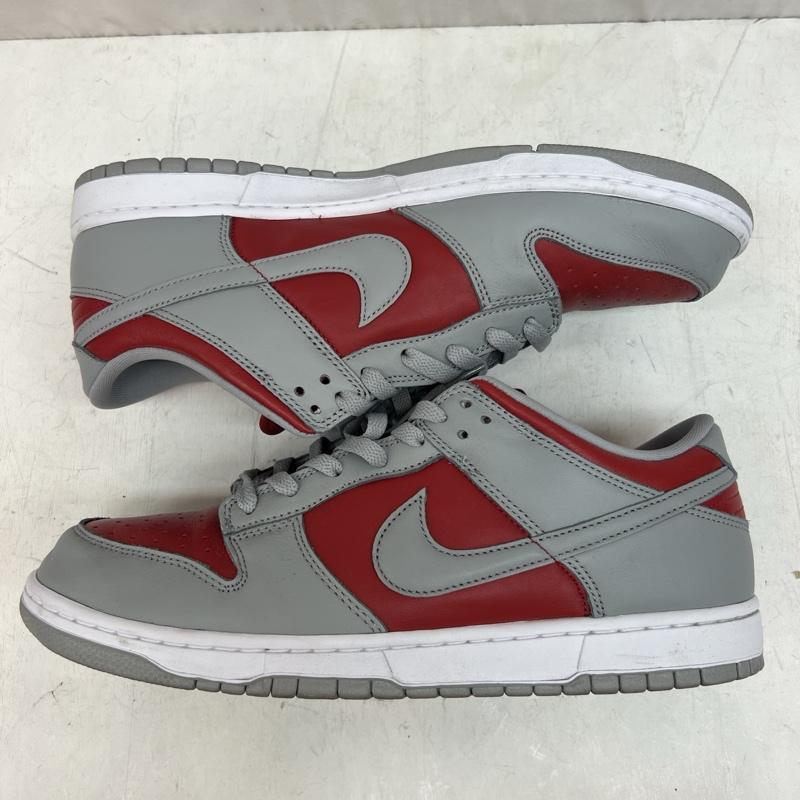 ナイキ NIKE スニーカー スニーカー DUNK LOW  VARSITY RED AND SILVER  FQ6965-600 ダンクロー 29.5cm メンズ USED 古着 中古 50137075