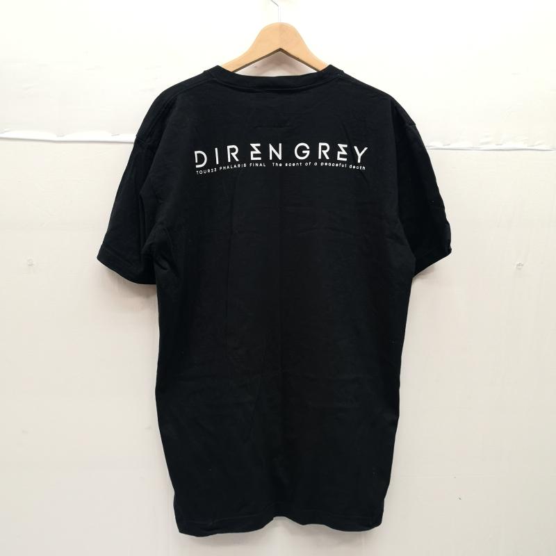古着 USED Tシャツ 半袖 DIR EN GREY TOUR23 PHALARIS FINAL Tシャツ 堕威 Die - 黒 / ブラック / black メンズ USED 古着 中古 50137128